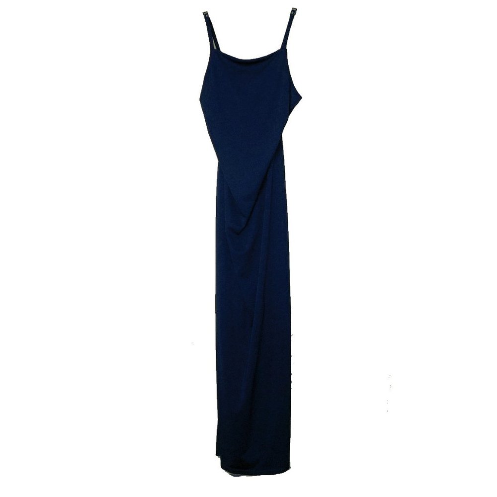 All that Jazz Navy Blue Backless Dress